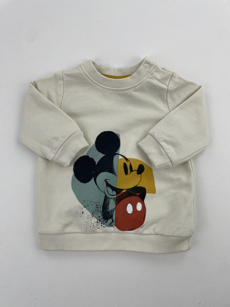 Mickey-Sweatshirt – Disney von Orchestra – 3 Monate (60 cm)