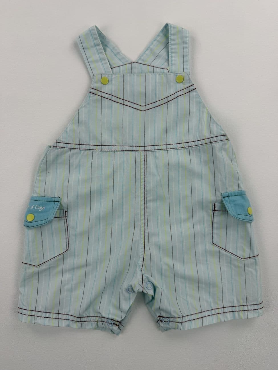 Light striped overalls – Sucre d’Orge – 3 months (60 cm)