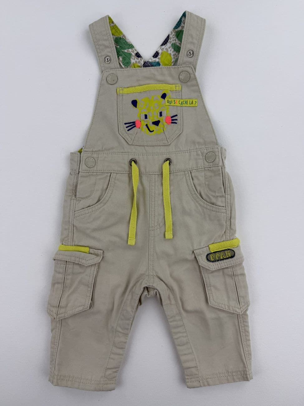 Beiger Overall – DPAM – 6 Monate (67 cm)