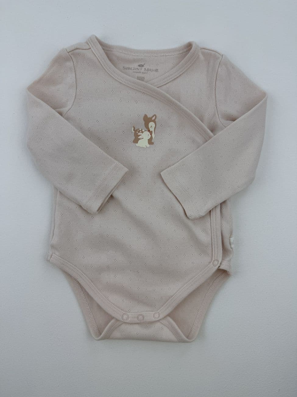 Rosa Crossover-Body – Sergeant Major – 6 Monate (68 cm)