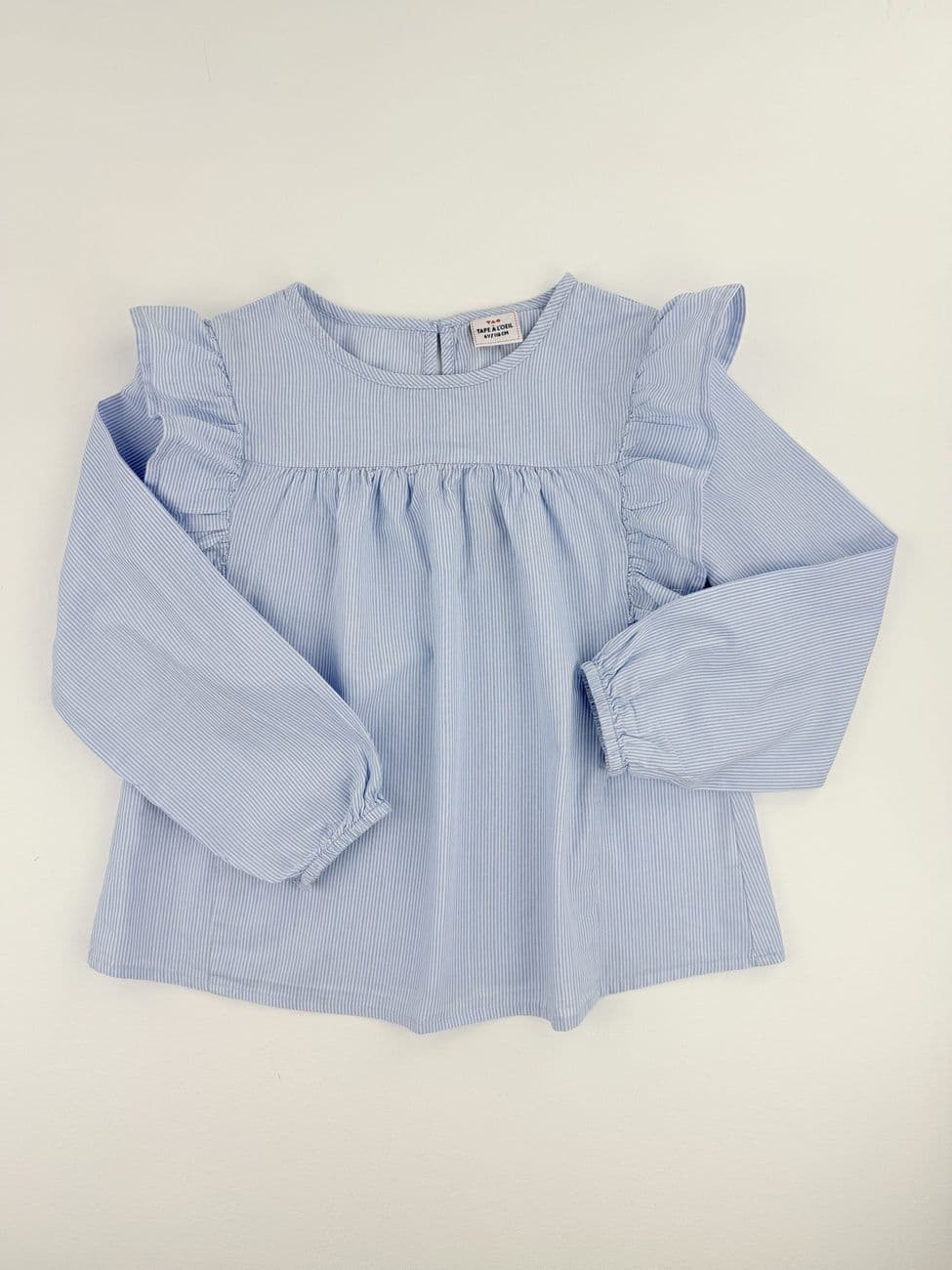 Blusa de rayas con volantes – Tape à l’œil – 6 años (116 cm)