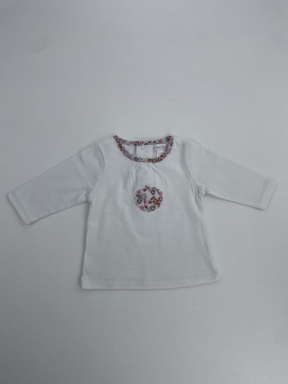 Langarm-T-Shirt – Obaibi – 1 Monat (53 cm)