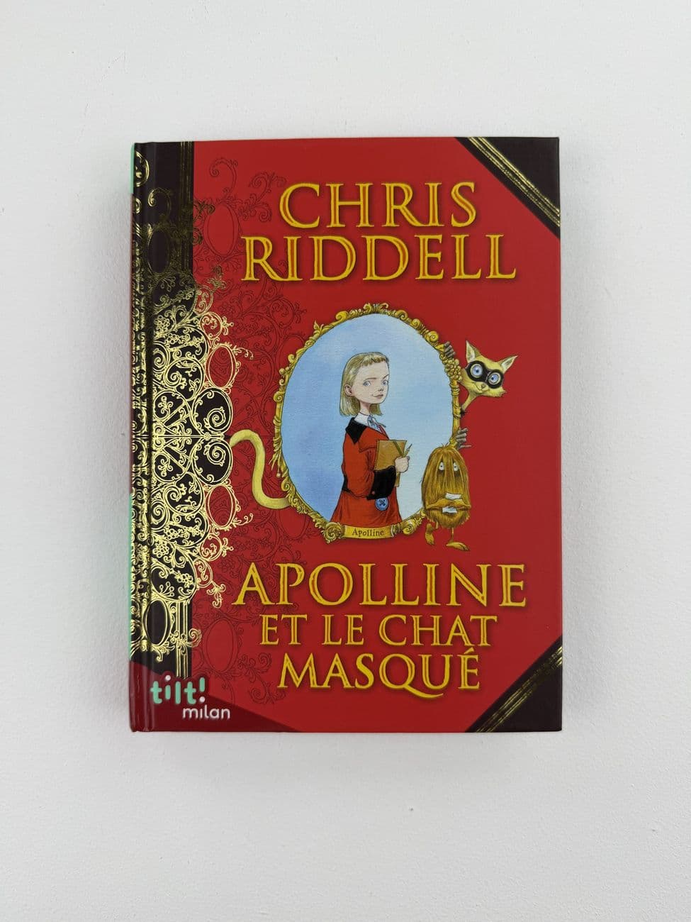 Apolline et le chat masqué - Chris Riddell - Édition Milan (collection Tilt!)