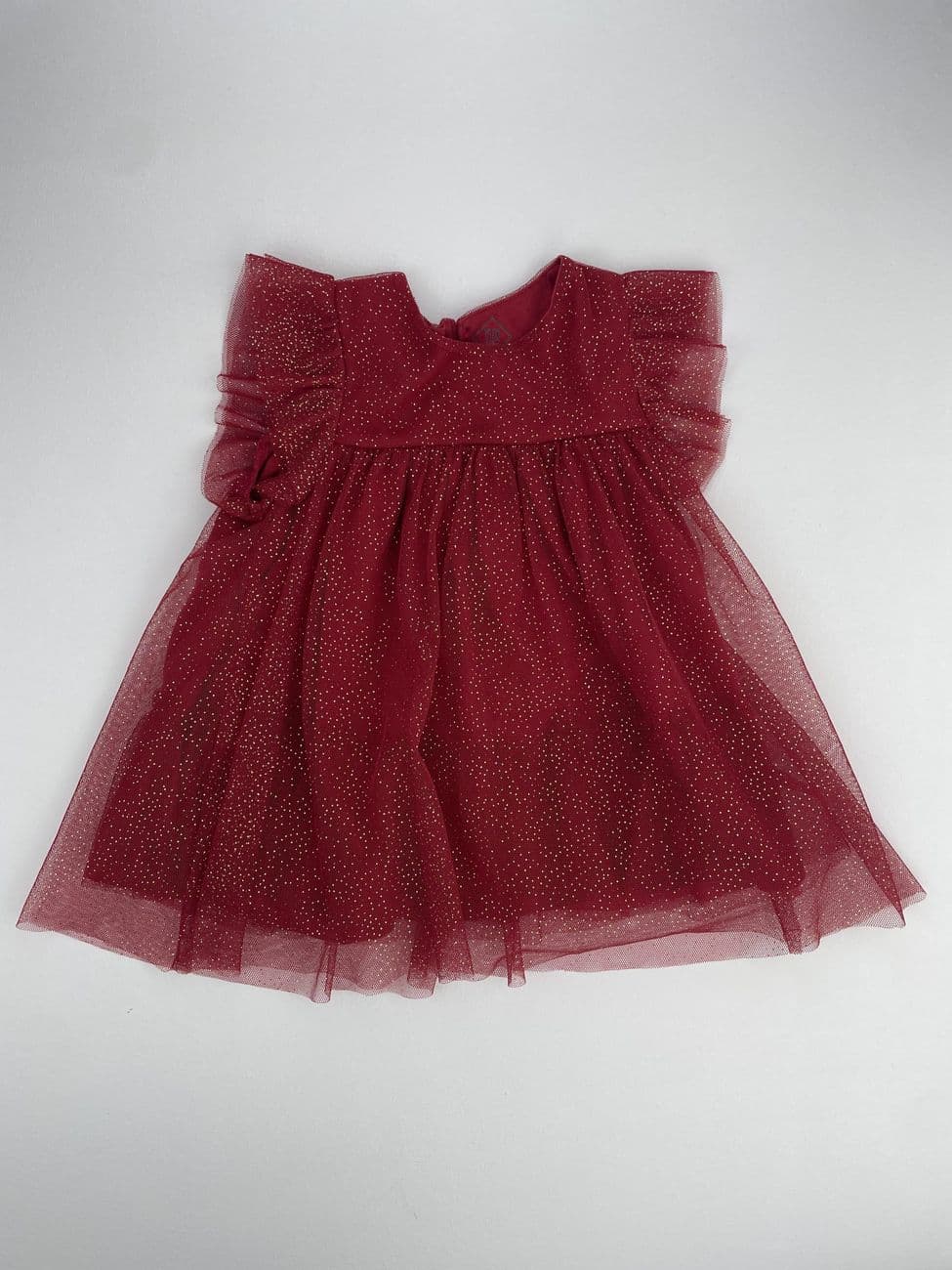 Robe de fête rouge pailletée - TEX – 9 mois