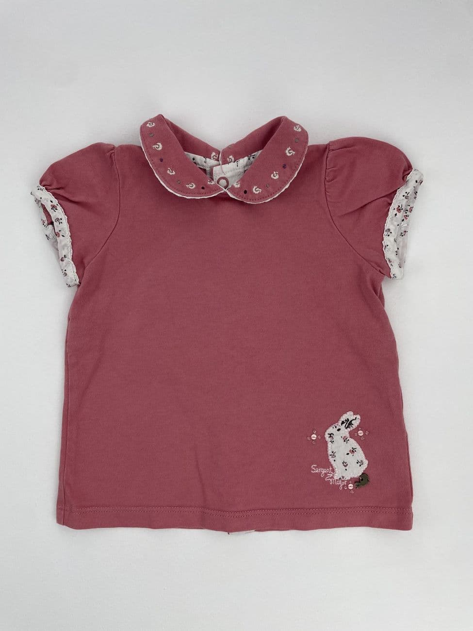 Camiseta de manga corta - Sargento mayor - 9 meses (71 cm)