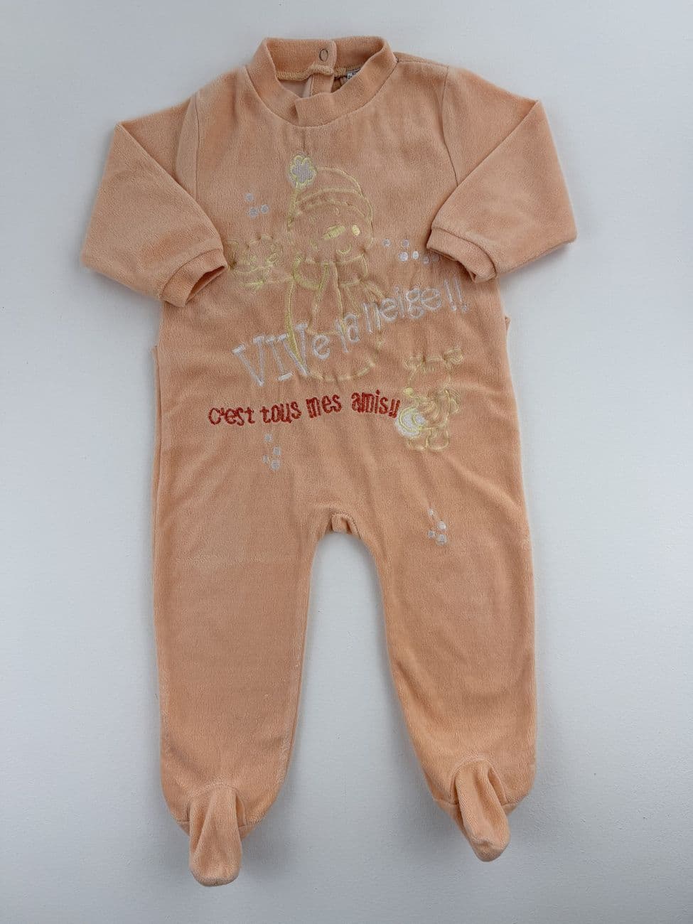 Samtpyjama – 12 Monate