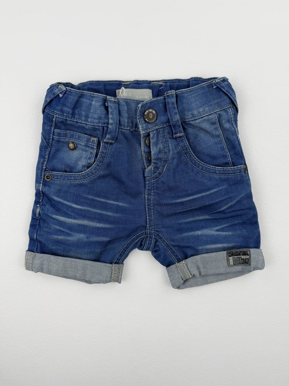 Short vaquero – Name It – 9/12 meses (80 cm)