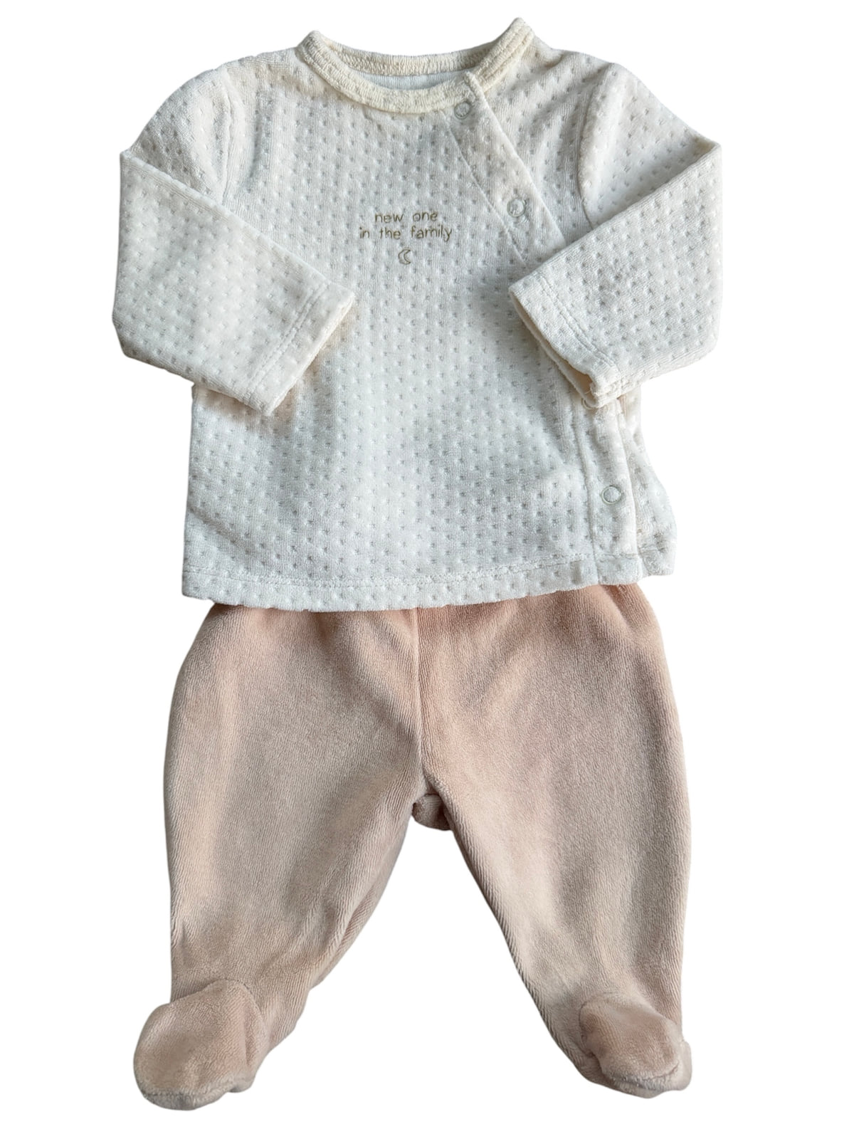 Pyjama 2 pièces – Kiabi – 1 mois (52/55 cm)