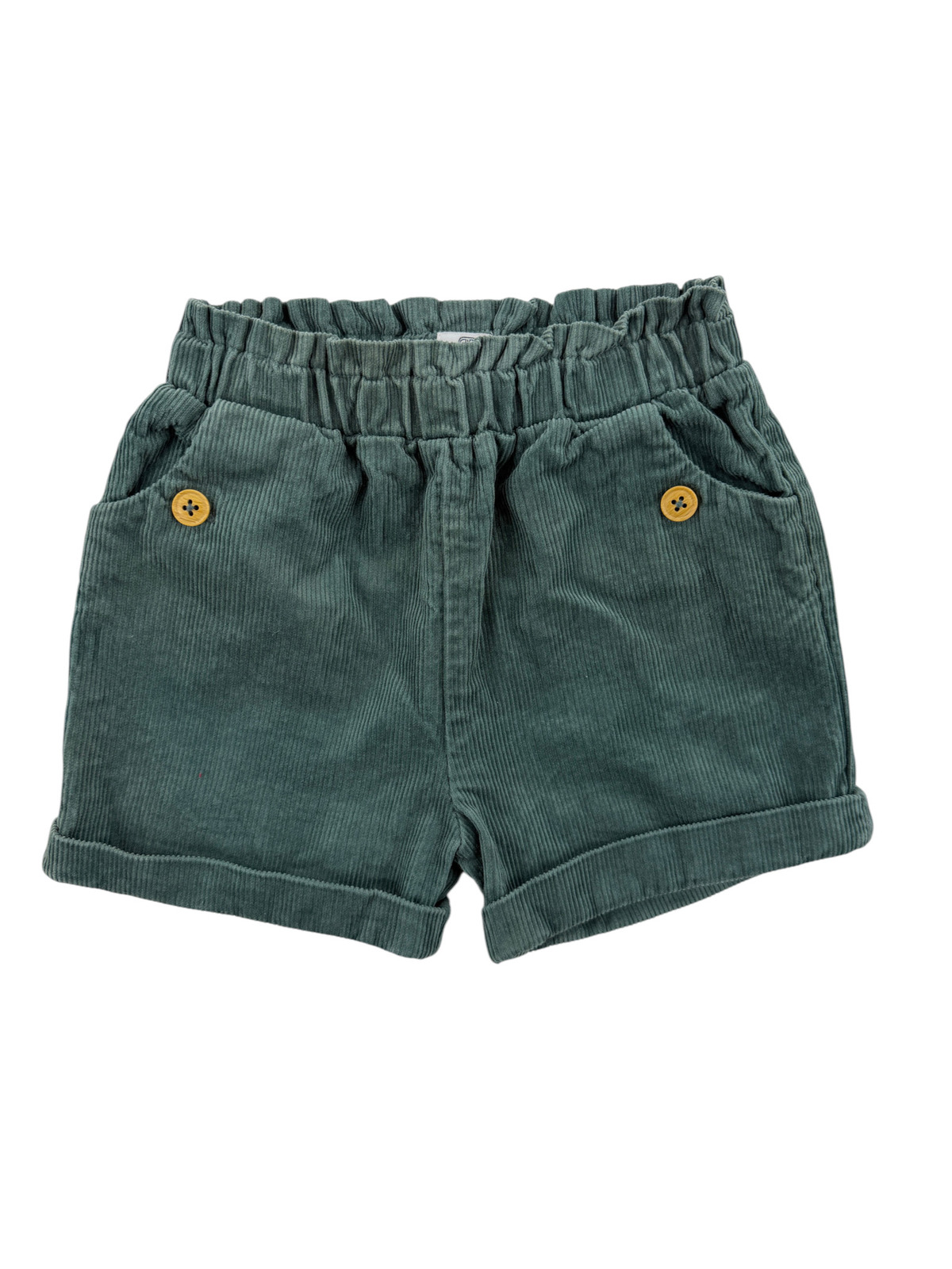 Short en velours côtelé vert – La Redoute – 18 mois
