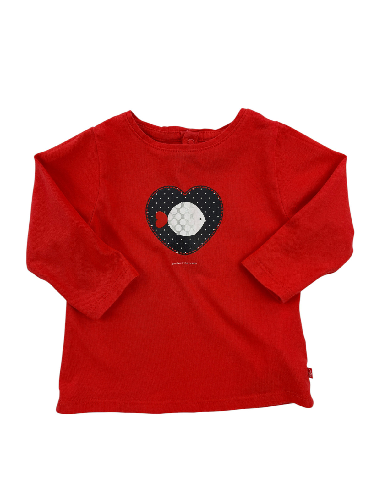 Tee-shirt manches longues – Obaïbi – 6 mois (68 cm)
