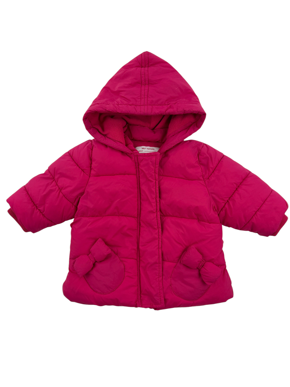 Manteau à capuche – Tape à l'œil – 3 mois (60 cm)