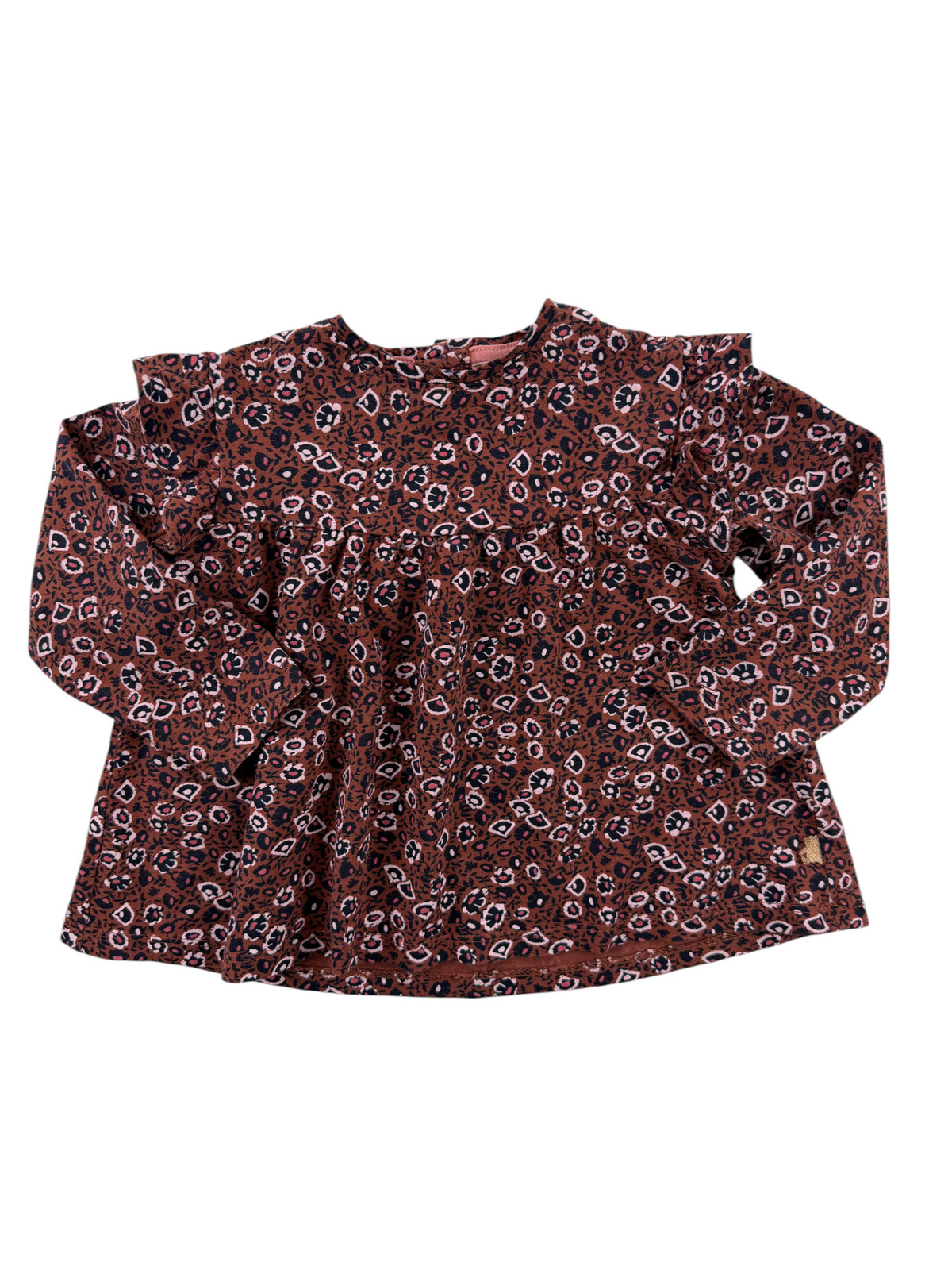 Blouse fleurie à volants – Lulu Castagnette – 18 mois