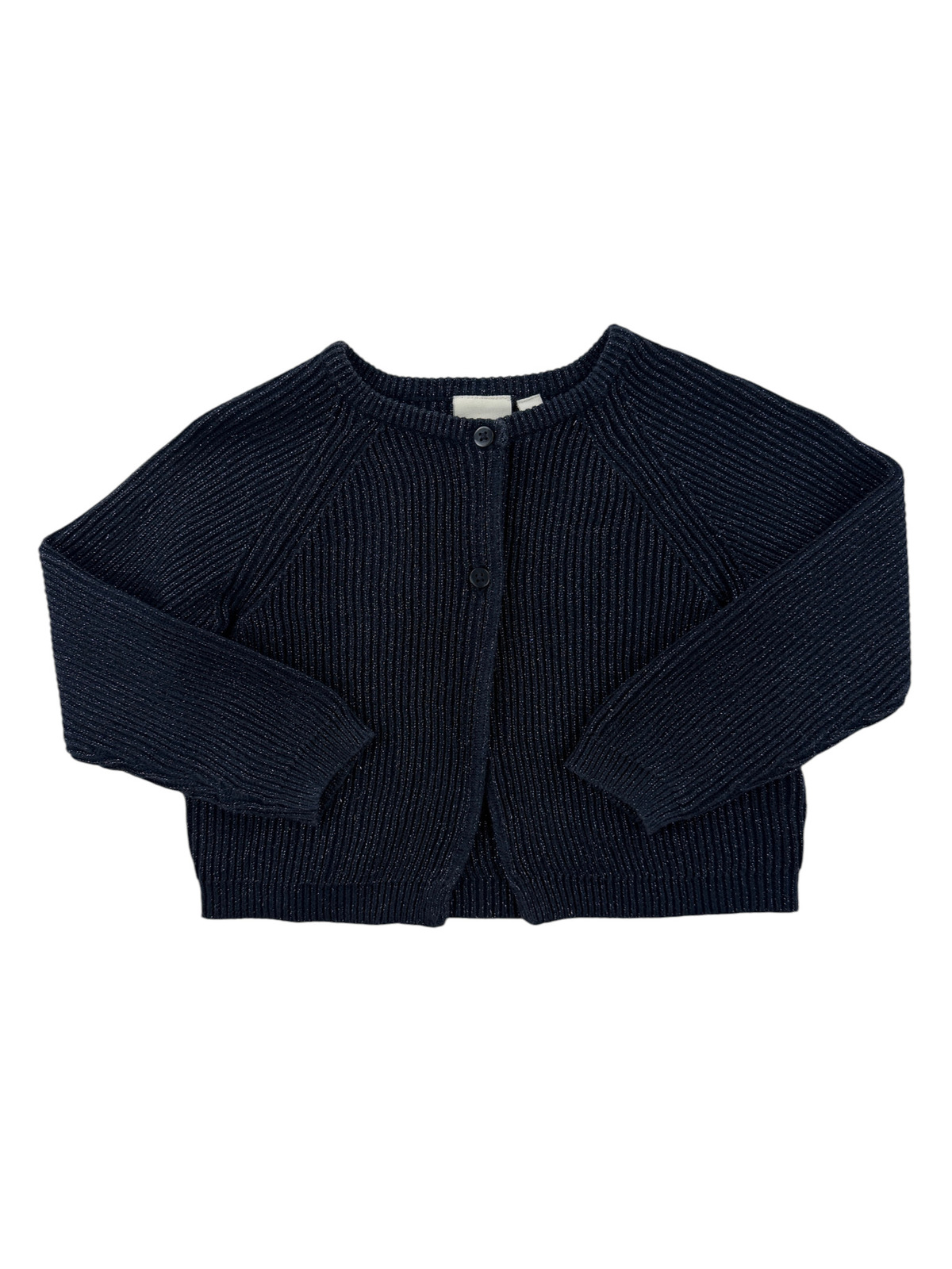 Gilet bleu marine à fils argentés – Name It – 18/24 mois (92 cm)