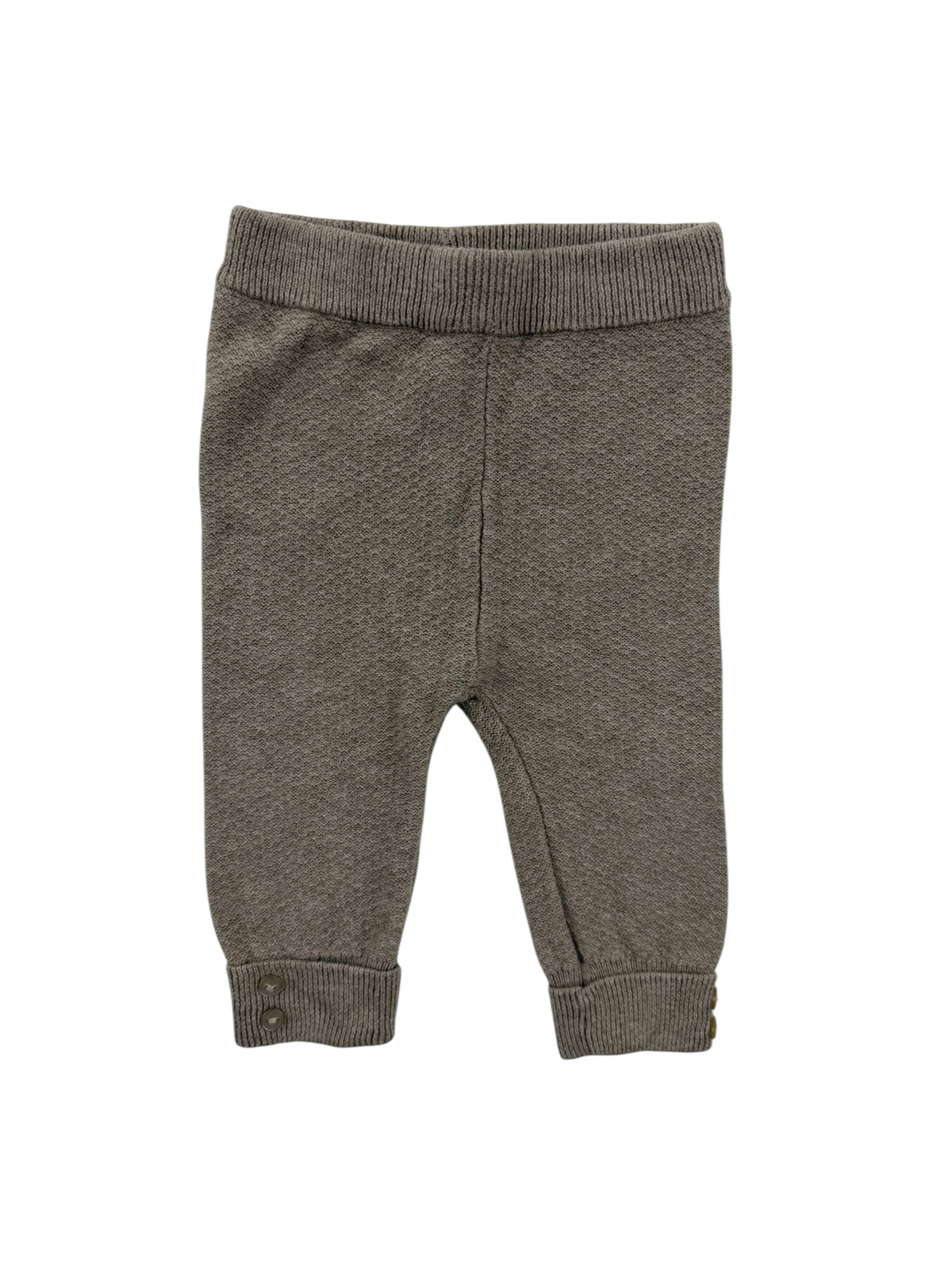 Pantalon en maille taupe – Kiabi – 3 mois (56/62 cm)