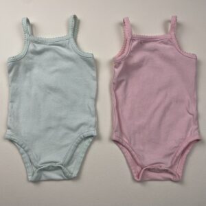 Lot de 2 bodies fille - Orchestra - 3 mois