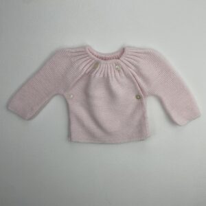 Gilet Naissance / 1 mois - P'tit bisou