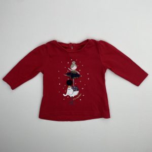 Tee-shirt manches longues - Primark - 0/3 mois (62cm)