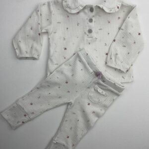 Ensemble fille Primark - 0/3 mois (62 cm)