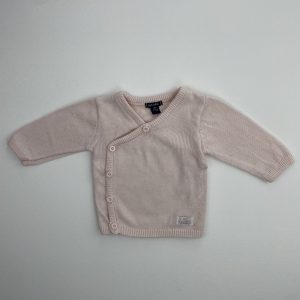 Gilet croisé rose pâle - Kiabi - Naissance