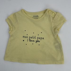 Tee-shirt manches courtes - Kiabi - 1 mois (52/55 cm)