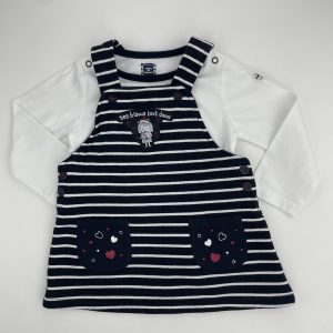 Ensemble robe et tee shirt manches longues - Terre de Marins - 12 mois (74 cm)