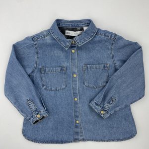 Chemise en jean - Zara - 3/4 ans (104 cm)