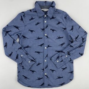 Chemise dinosaures - H&M - 134 cm (9 ans)