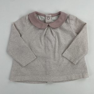 Tee-shirt à col Claudine - Natalys - 68 cm (6 mois)