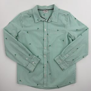 Chemise rayée à palmiers – Tape à l’œil – 10 ans / 140 cm