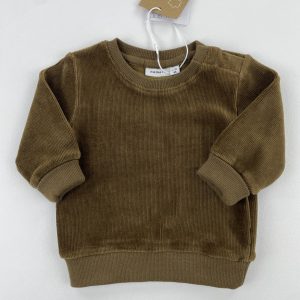 Pull en velours neuf - Name it - 1/2 mois (56 cm)