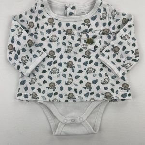 Tee-shirt manches longues avec body intégré - Sergent Major - 1 mois (53 cm)