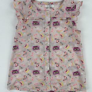 Blouse légère à volants - TEX - 5/6 ans