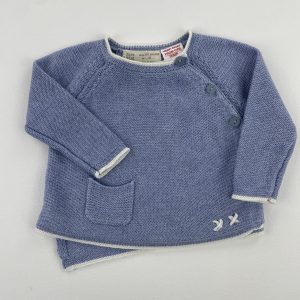 Pull croisé - Zara mini - 1/3 mois (62 cm)