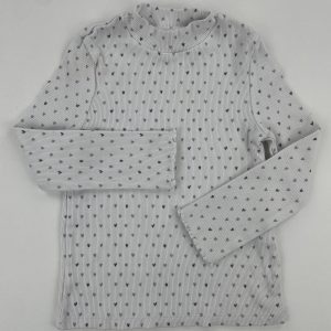 Tee-shirt manches longues, côtelé - C&A - 110 cm (5 ans)