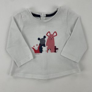 Tee-shirt manches longues - Obaïbi - 1 mois (53 cm)