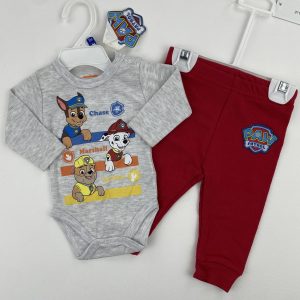 Ensemble neuf body et pantalon - Pat Patrouille - 3 mois