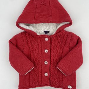 Gilet / veste à capuche, intérieur polaire - Sergent Major - 9 mois (71 cm)