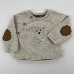 Pull croisé - Obaïbi - 1 mois (53 cm)