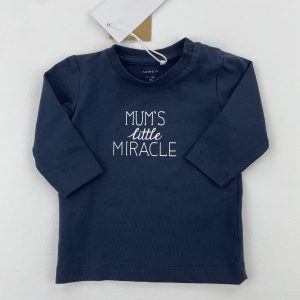 Tee-shirt manches longues - Name it - 1/2 mois (56 cm)