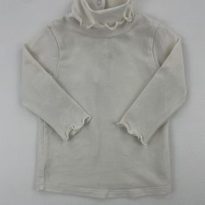 Sous-pull écru col volanté – Orchestra – 9 mois (71 cm)