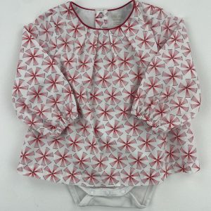 Blouse avec body intégré - Obaïbi - 9 mois (71 cm)