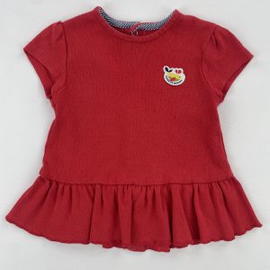 Robe légère rouge – Terre de Marins – 6 mois (67 cm)