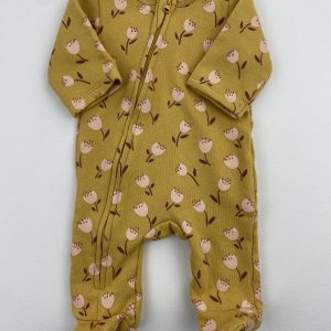 Pyjama motifs fleuris – Gémo – 1 mois