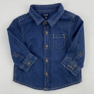 Chemise en jean souple – Kiabi – 3 mois (56/62 cm)