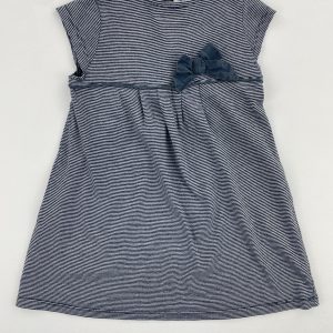 Robe légère rayée avec nœud – Cyrillus – 18 mois (81 cm)