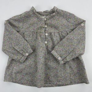Blouse fleurie – Zara – 9/12 mois (80 cm)