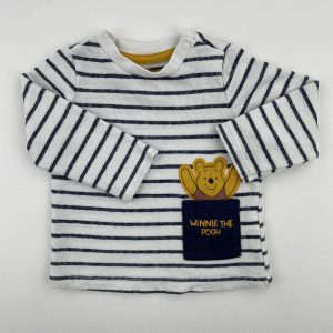 Pull fin / tee-shirt manches longues Winnie l’Ourson – C&A – 6 mois (68 cm)