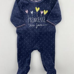 Pyjama velours - Gémo - 1 mois