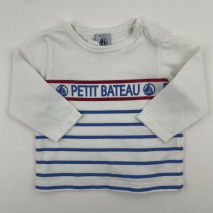 Tee-shirt marinière – Petit Bateau – 6 mois (67 cm)