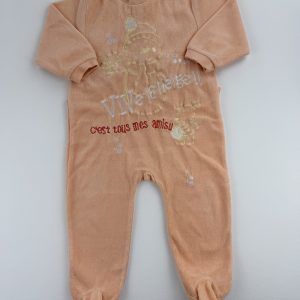 Pyjama en velours – 12 mois